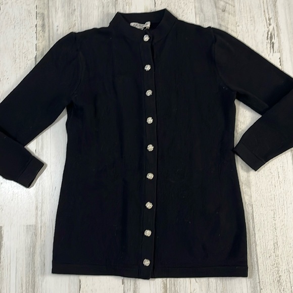 St. John Sweaters - St John Black Cardigan Size 10
